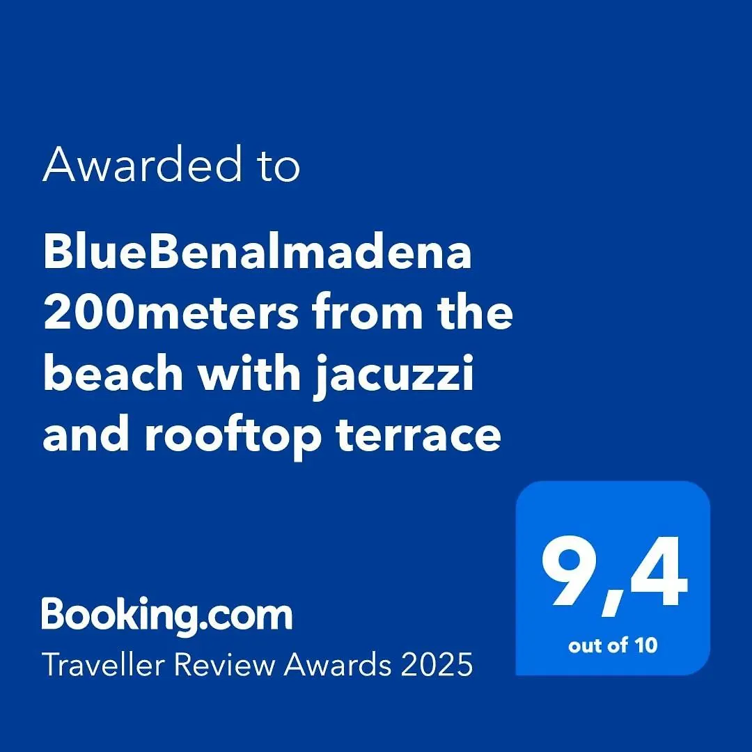 Apartment Bluebenalmadena 200Meters From The Beach With Jacuzzi And Rooftop Terrace (Adults Only)